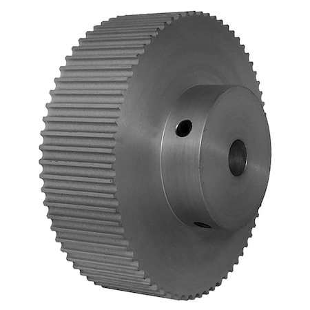 B&B Manufacturing 68-3P15-6A4, Timing Pulley, Aluminum, Clear Anodized,  68-3P15-6A4